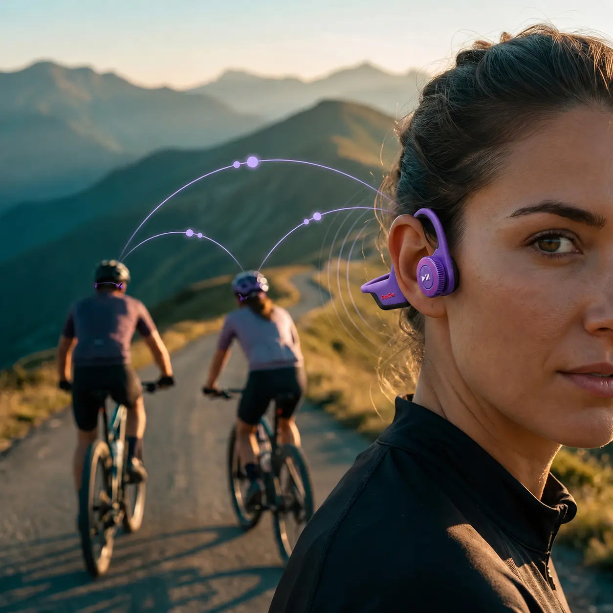 Open-Ear Walkie-Talkie Earbuds